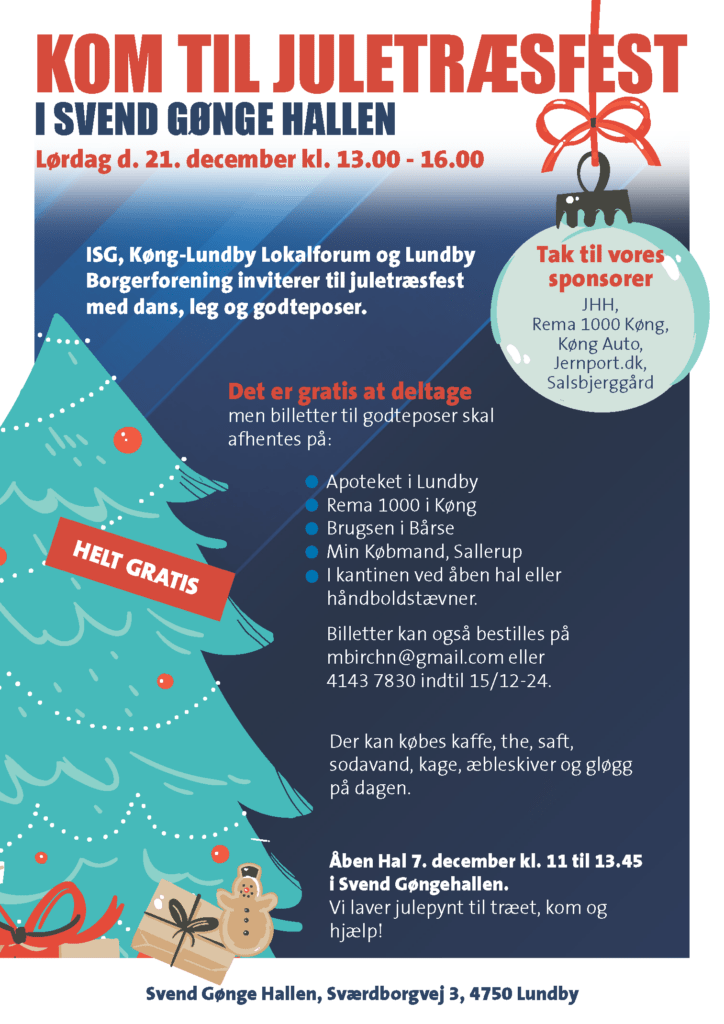 Invitation Juletræsfest 2024